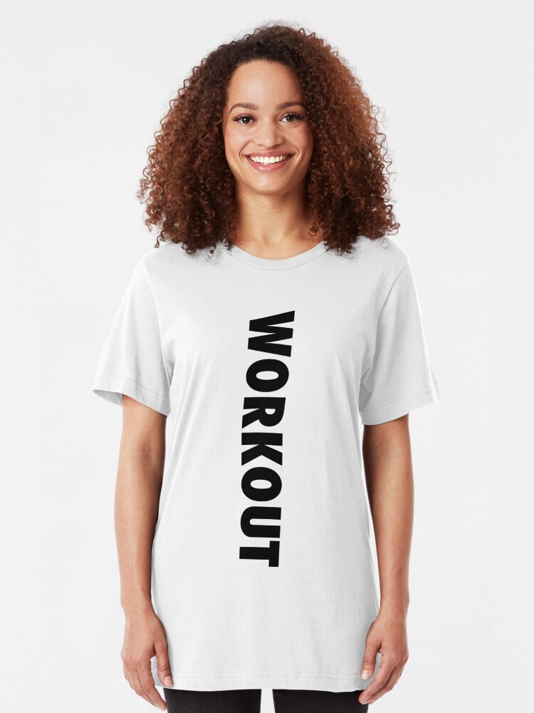 "Workout - Gym Quote" T-shirt by maniacfitness | Redbubble