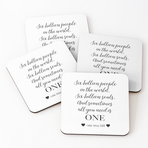 Item preview, One Tree Hill - Six Billion People designed and sold by doodle189.