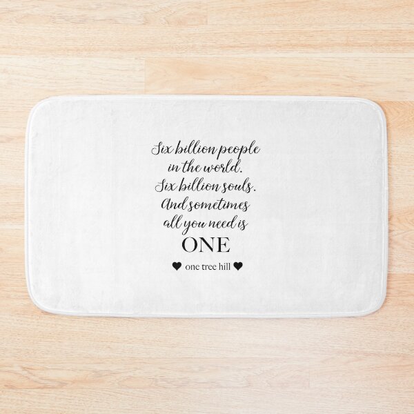 Item preview, One Tree Hill - Six Billion People designed and sold by doodle189.