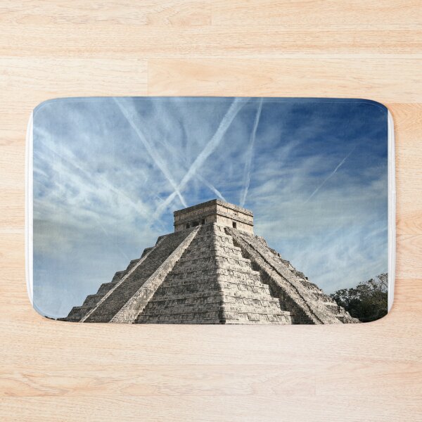 Item preview, Ancient Chichen Itza Mayan Kukulcan pyramid in Mexico designed and sold by Bruno Beach.
