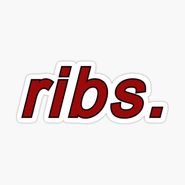 ribs by lorde Sticker
