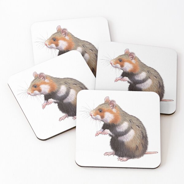 Item preview, European hamster designed and sold by kokayart.