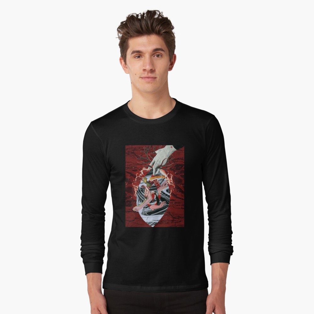 Aperçu de l'œuvre T-shirt manches longues créée et vendue par atelierdeceza.