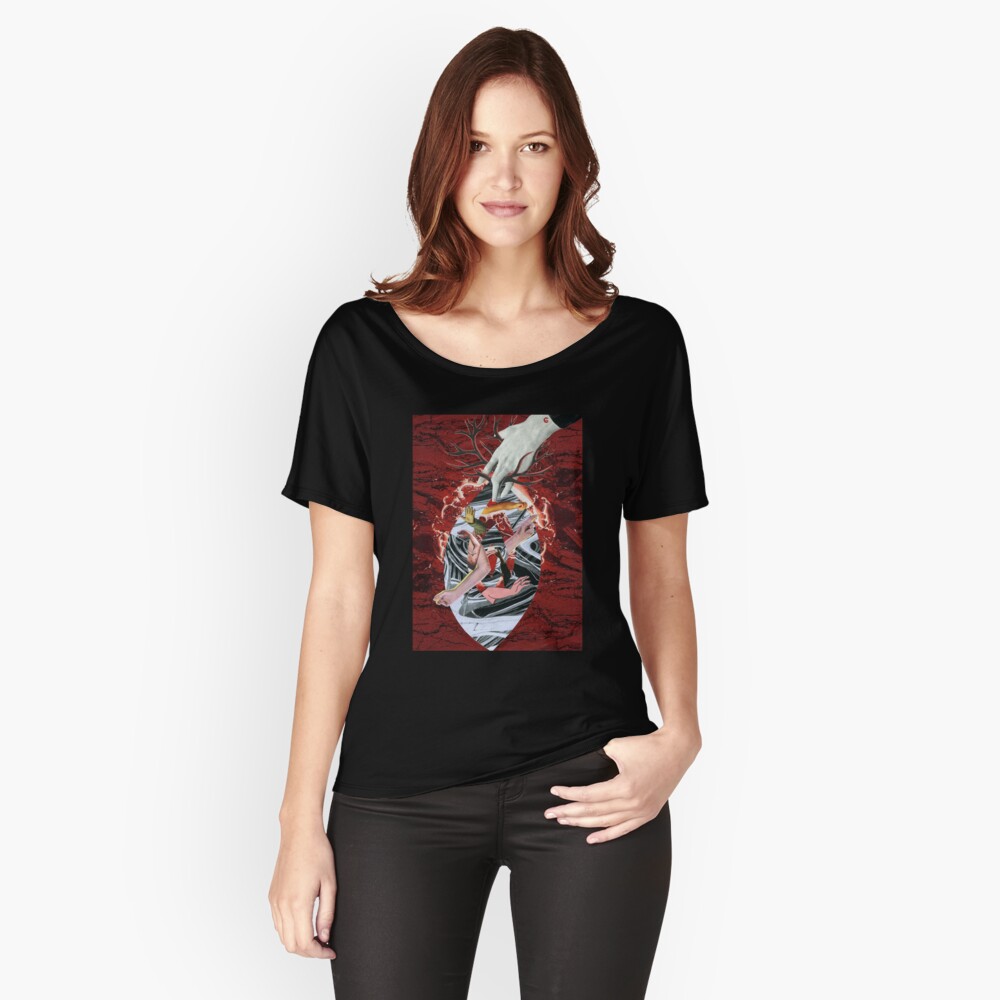 Aperçu de l'œuvre T-shirt coupe relax créée et vendue par atelierdeceza.