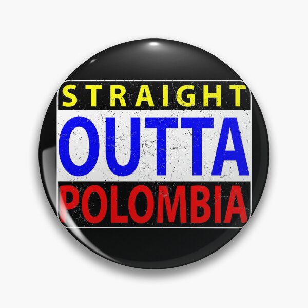 Item preview, Worn Straight Outta Polombia designed and sold by GraphicBazaar.