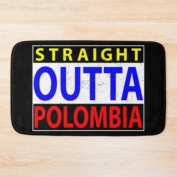 Item preview, Worn Straight Outta Polombia designed and sold by GraphicBazaar.