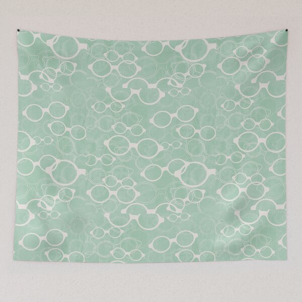 Item preview, Glasses on Mint designed and sold by Rainbows Galore.