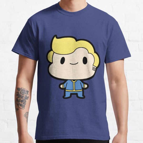 Fallout Game Video T Shirts Redbubble - vault boy walk roblox