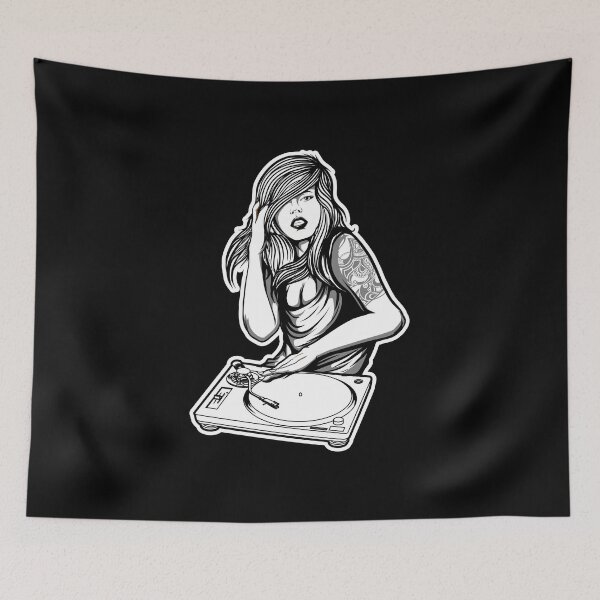 Item preview, Girl DJ designed and sold by Valentin Mladin.