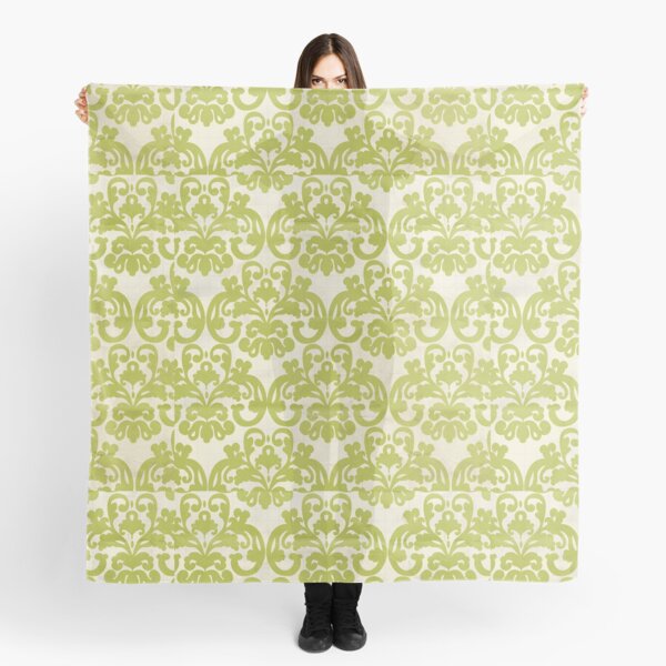 Item preview, Green Damask designed and sold by Rainbows Galore.