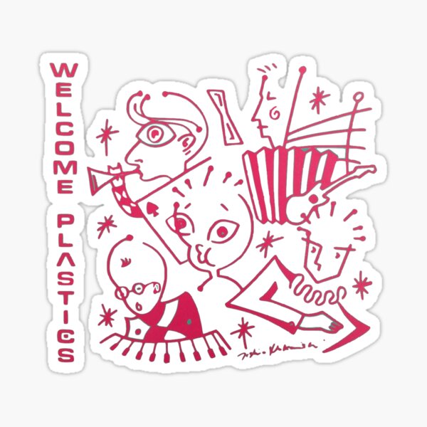 "Plastics Plastics" Sticker by koryo Redbubble