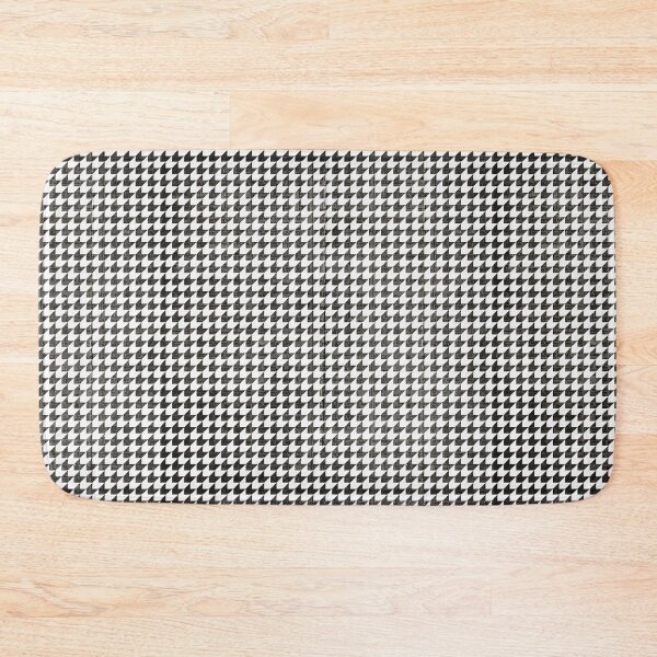 Artikelvorschau, Black White Houndstooth entworfen und verkauft von Rainbows Galore.