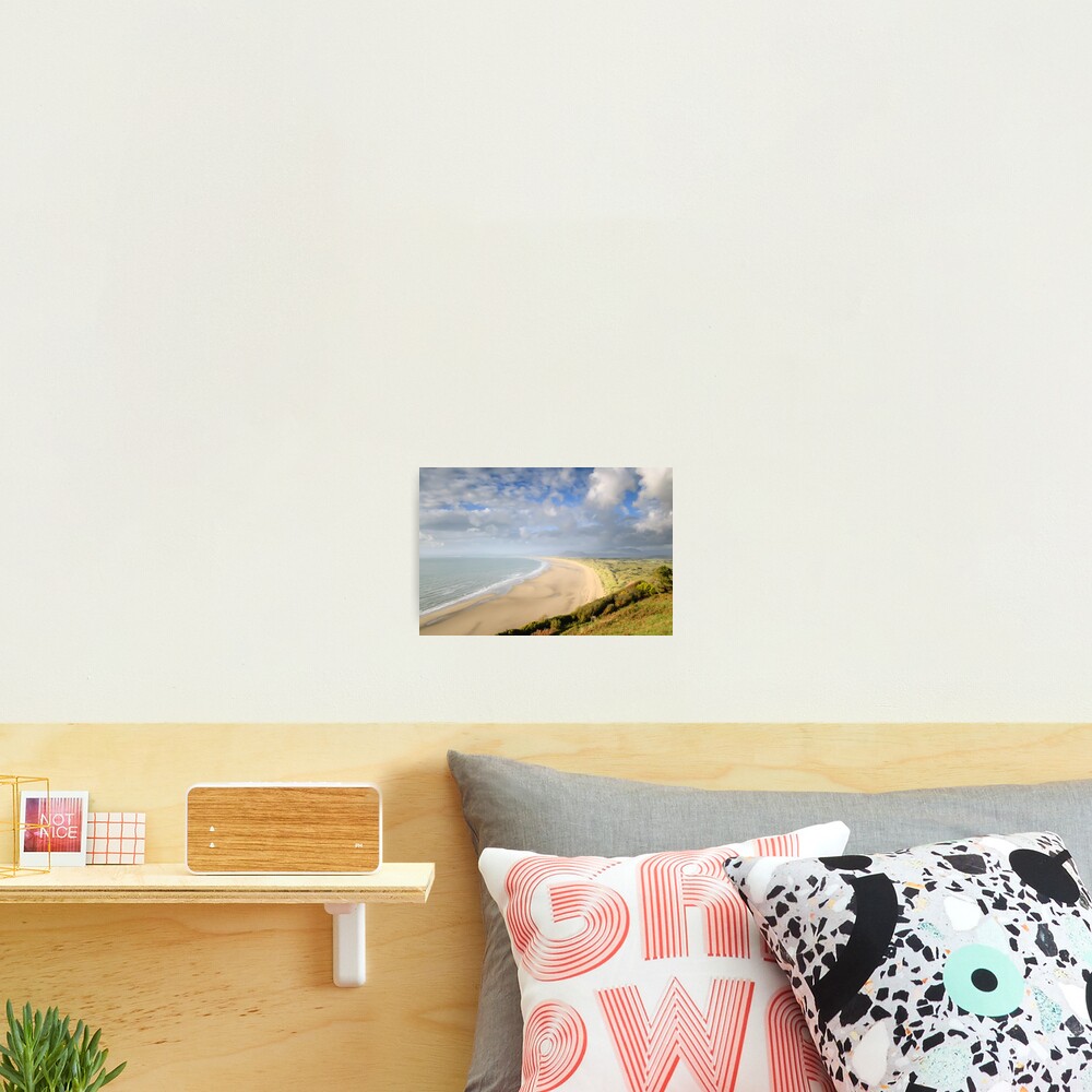 Harlech Beach, mid-Wales Photographic Print
