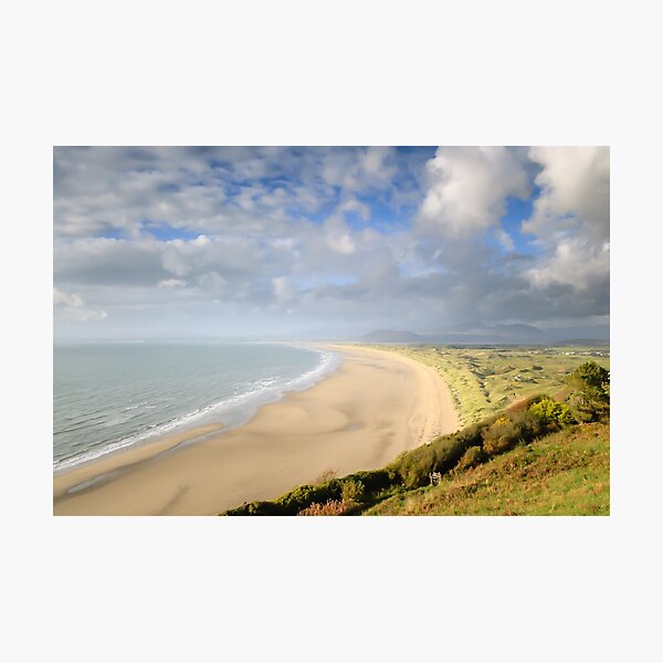Harlech Beach, mid-Wales Photographic Print
