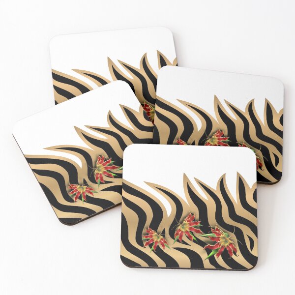 Item preview, ZEBRA FLAME LILY. designed and sold by sana90.