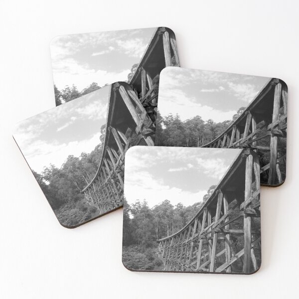 Item preview, Noojee Trestle Bridge - BW designed and sold by David Thompson.