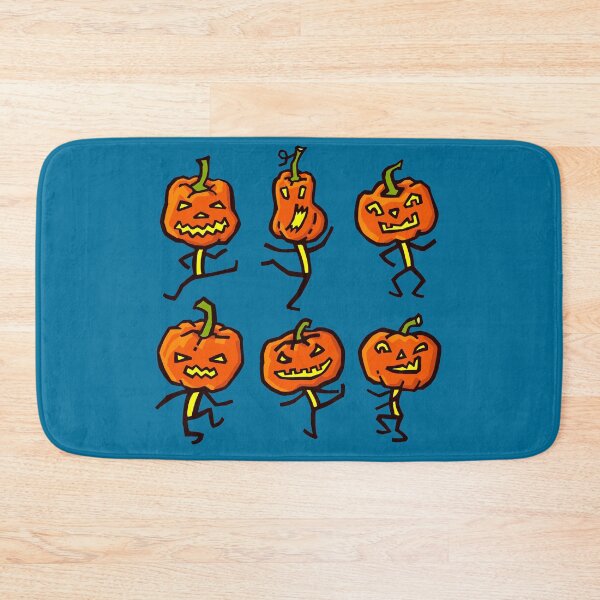 Item preview, Six dancing pumpkins designed and sold by Irina Ivanova.
