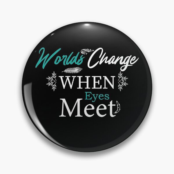 Item preview, Worlds Change When Eyes Meet design designed and sold by manuelyoussef.