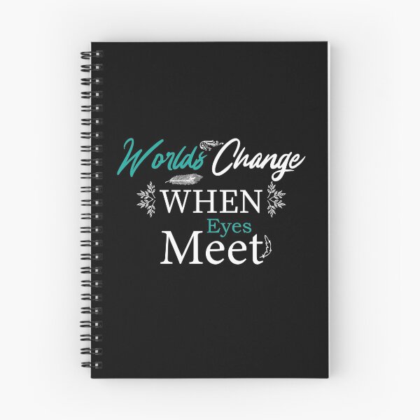 Item preview, Worlds Change When Eyes Meet design designed and sold by manuelyoussef.