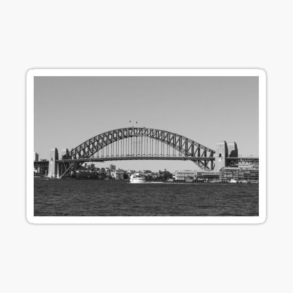 Item preview, Sydney Harbour Bridge - BW designed and sold by David Thompson.