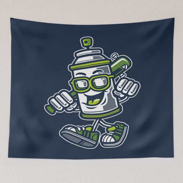 Item preview, Spray cane cartoon designed and sold by cartoonbug.