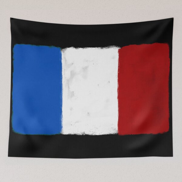 Item preview, France Grunge Flag  designed and sold by ShaMiLaB.