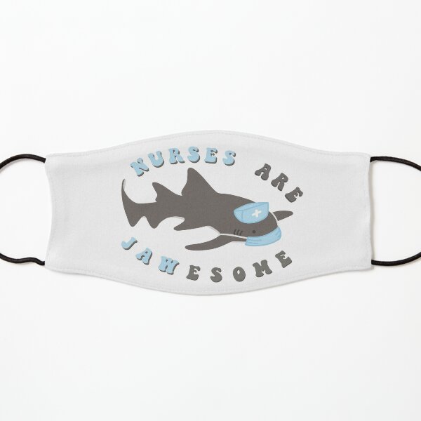 Jawesome nurse with text Kids Mask