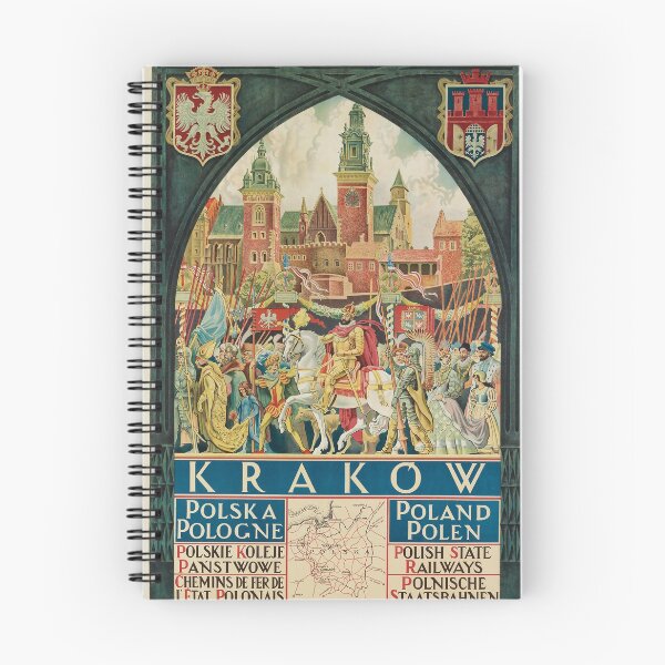 Artikelvorschau, Krakow vintage travel poster entworfen und verkauft von stickart-marek.