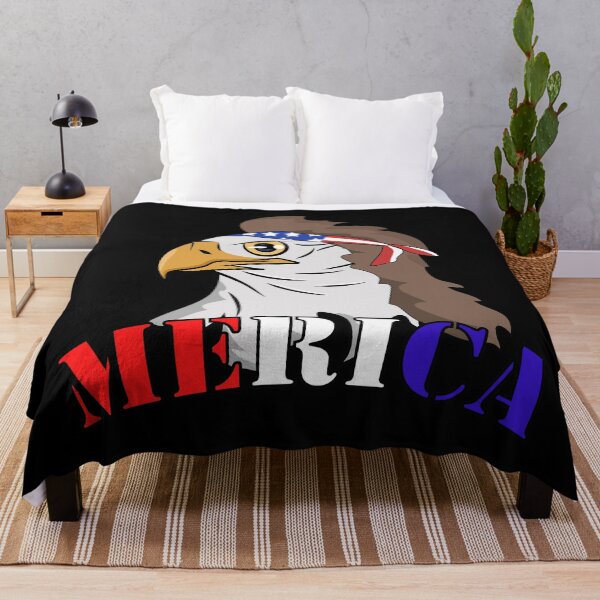 Item preview, Eagle Mullet Merica - american flag designed and sold by Rakesh Murugan.