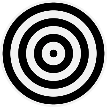 Artwork thumbnail, Geometric Pattern: Rondel: Black Snow by Red Wolf