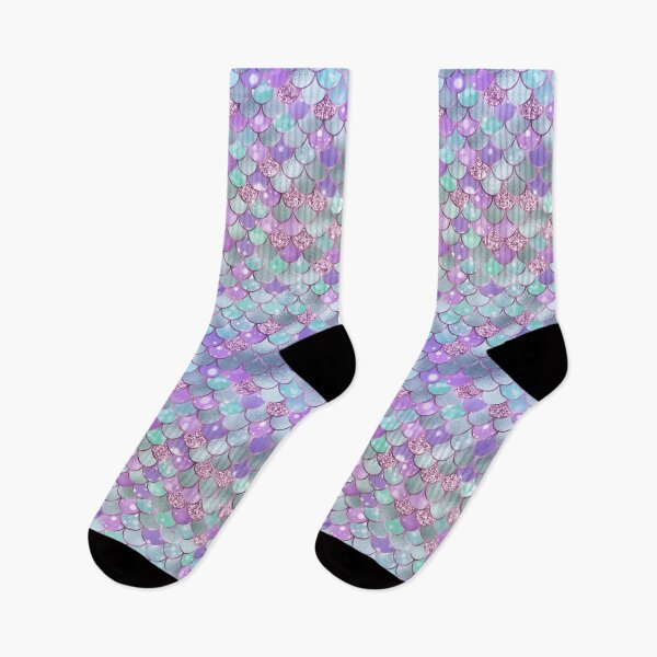 Item preview, Ombre Mermaid Scales & Faux Glitter Glam designed and sold by EldaAndLucie.