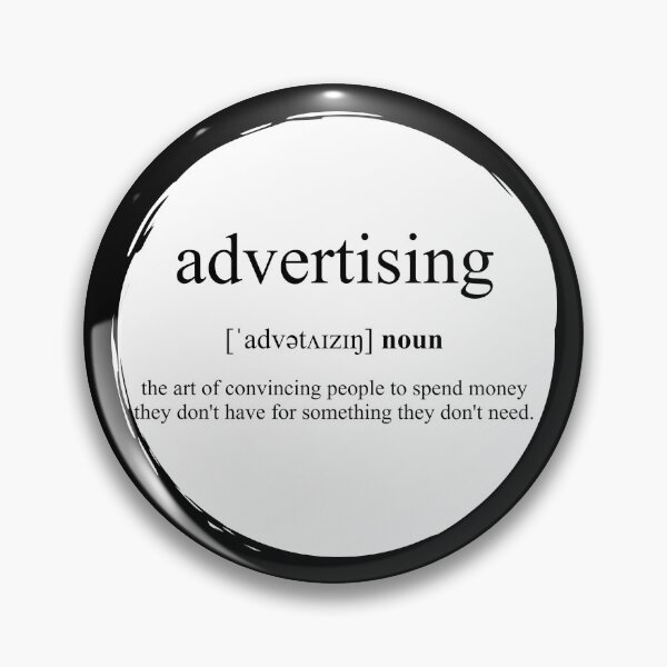 Item preview, Advertising Definition | Dictionary Collection designed and sold by Designschmiede.
