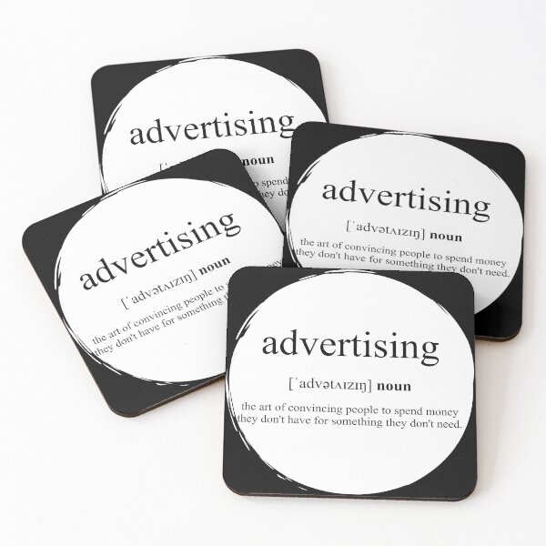 Item preview, Advertising Definition | Dictionary Collection designed and sold by Designschmiede.