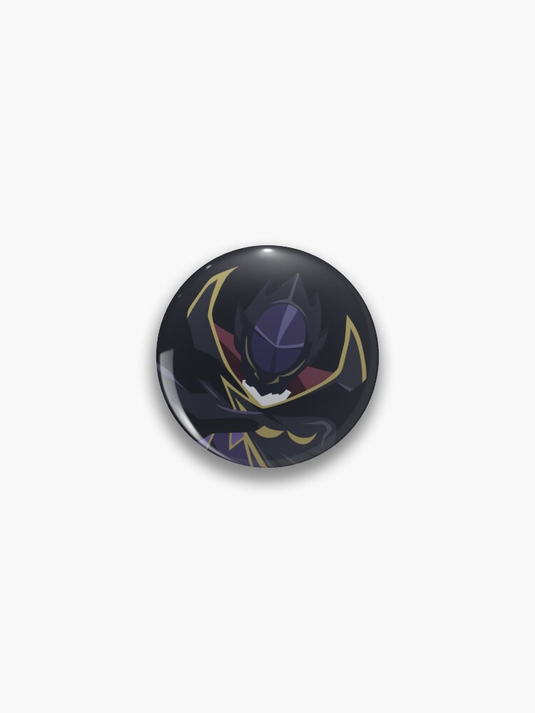 Code Geass Zero Pin By Digitalaurora Redbubble