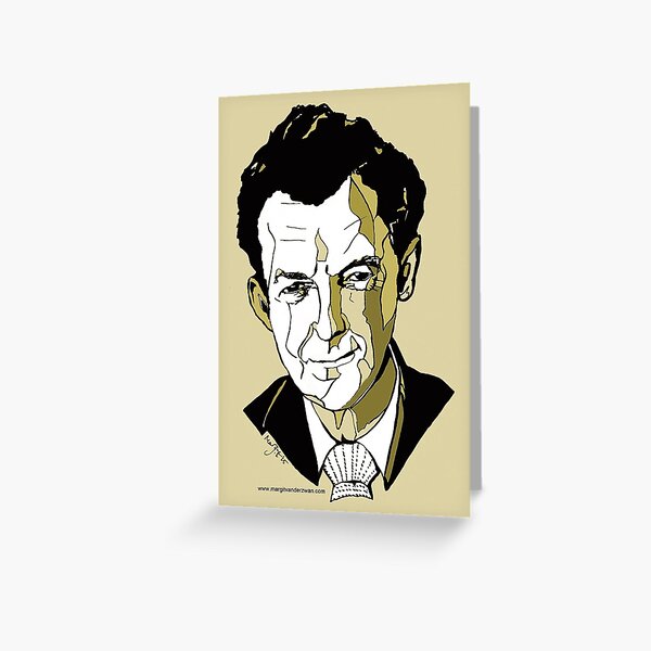 Benjamin Britten English composer Greeting Card