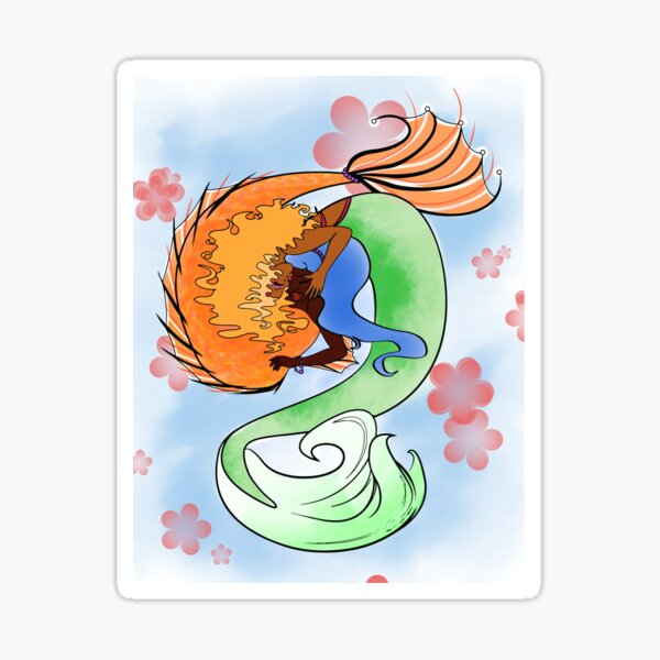 Mermaid GFs Sticker