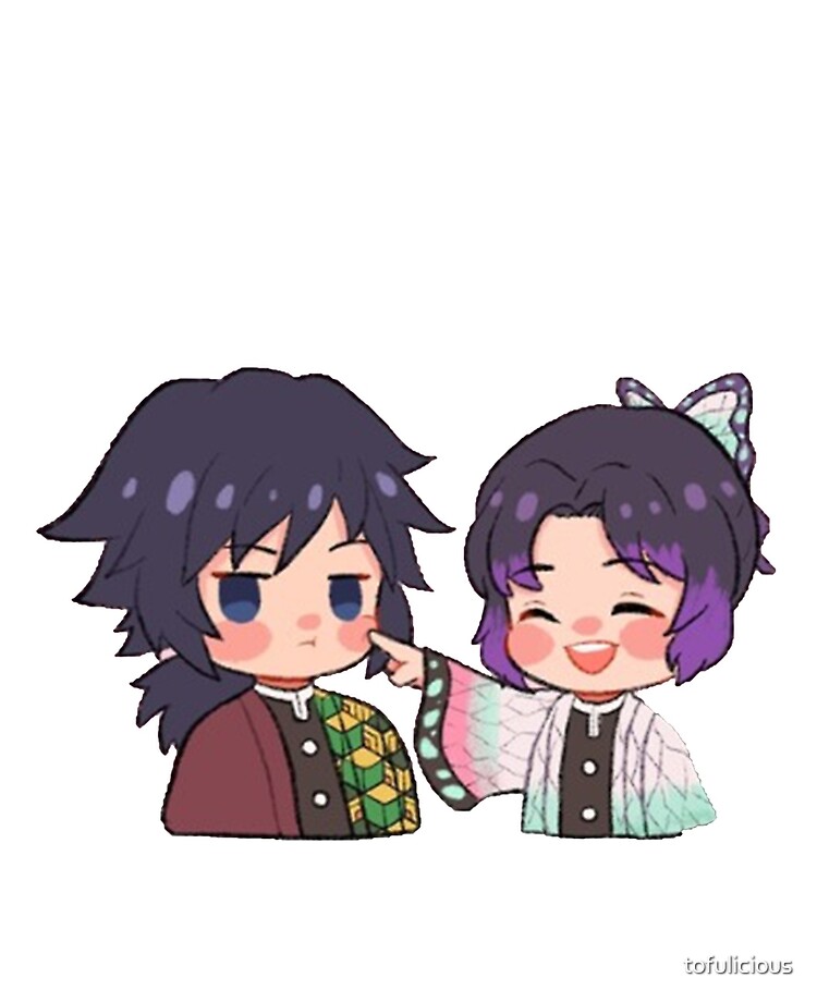 Giyuu X Shinobu Demon Slayer Ipad Case Skin By Tofulicious Redbubble