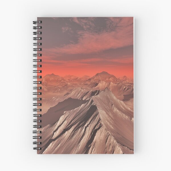 Item preview, Mountains of Mars designed and sold by algoldesigns.