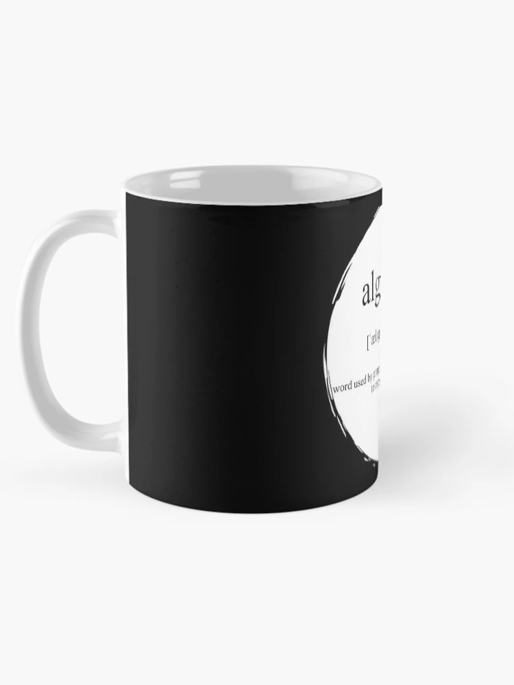 Thumbnail 5 of 6, Coffee Mug, Algorithm Definition | Dictionary Collection designed and sold by Designschmiede.