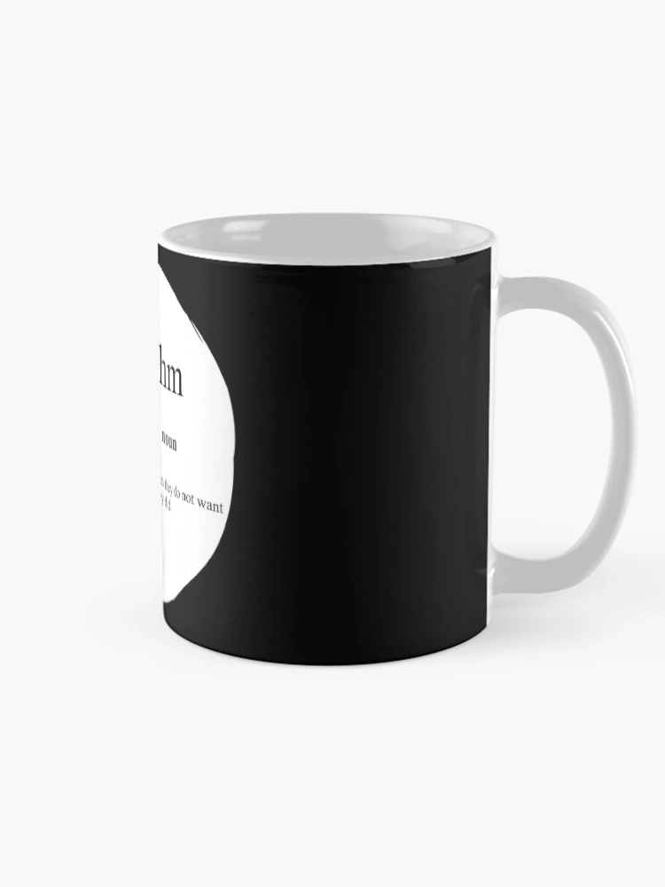 Thumbnail 3 of 6, Coffee Mug, Algorithm Definition | Dictionary Collection designed and sold by Designschmiede.