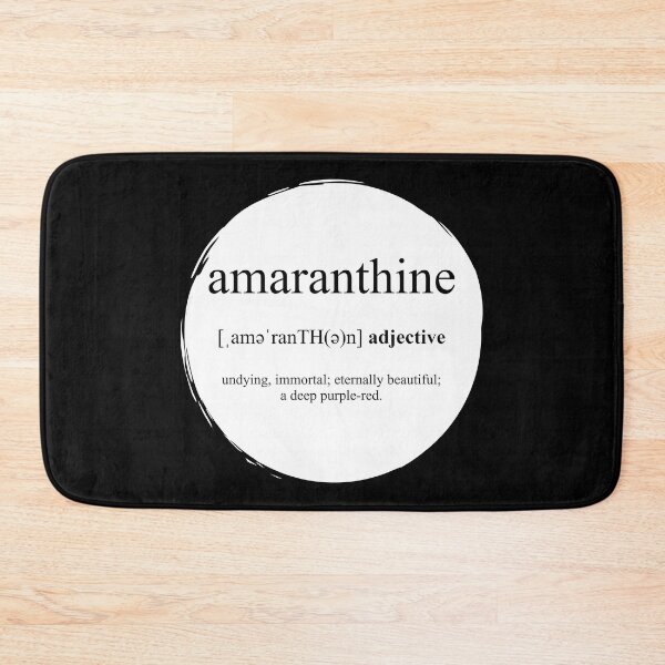 Item preview, Amaranthine Definition | Dictionary Collection designed and sold by Designschmiede.