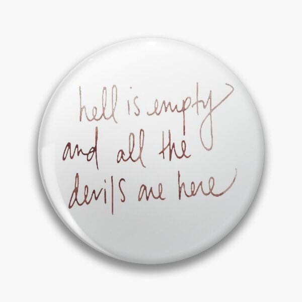 Item preview, hell is empty designed and sold by FandomsShirtsPH Inc.