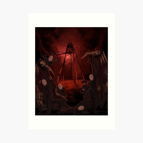 Plaga theatrum Art Print