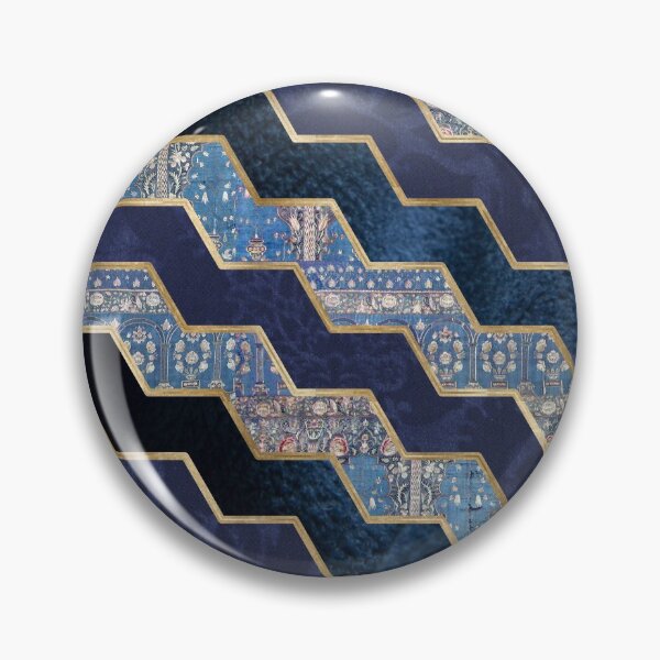 Item preview, Moody blues geometric textures designed and sold by RoseAesthetic.