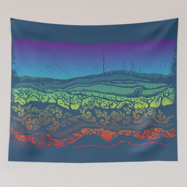 Item preview,  Winter Hill Rainbow designed and sold by firespiral.