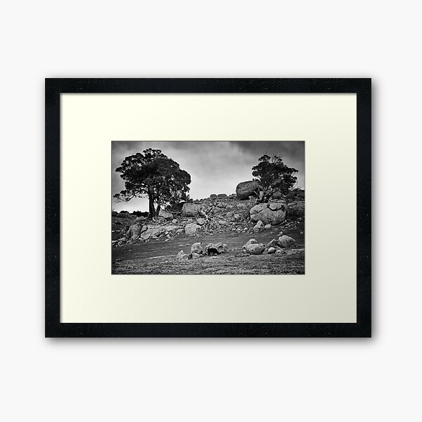 Ancient sacrifice Framed Art Print