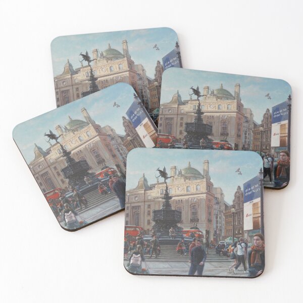 Item preview, London Piccadilly Circus with evening light designed and sold by martyee.