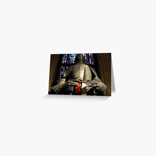 Standing Guard Greeting Card