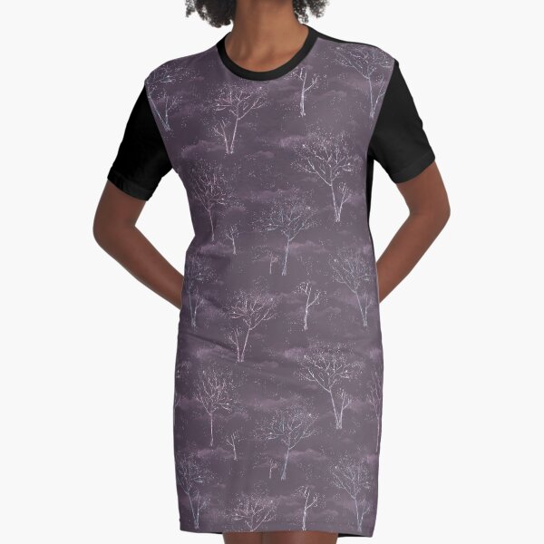 Winter Fairy Fae Fairies Graphic T-Shirt Dress