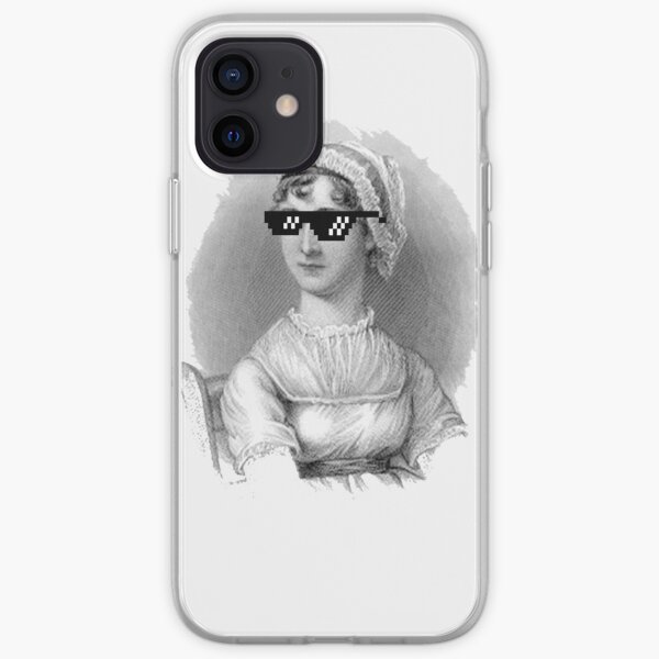 Thug Jane Austen iPhone Soft Case